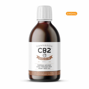 Cannanda CB2 DOG-EASE Hemp Seed Oil, 240 ml bottle
