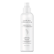 Bottle of Carina Organics Unscented Leave-in Conditioner