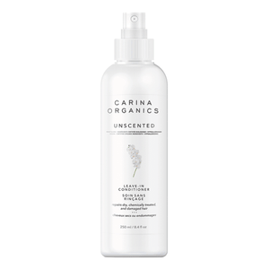 Bottle of Carina Organics Unscented Leave-in Conditioner