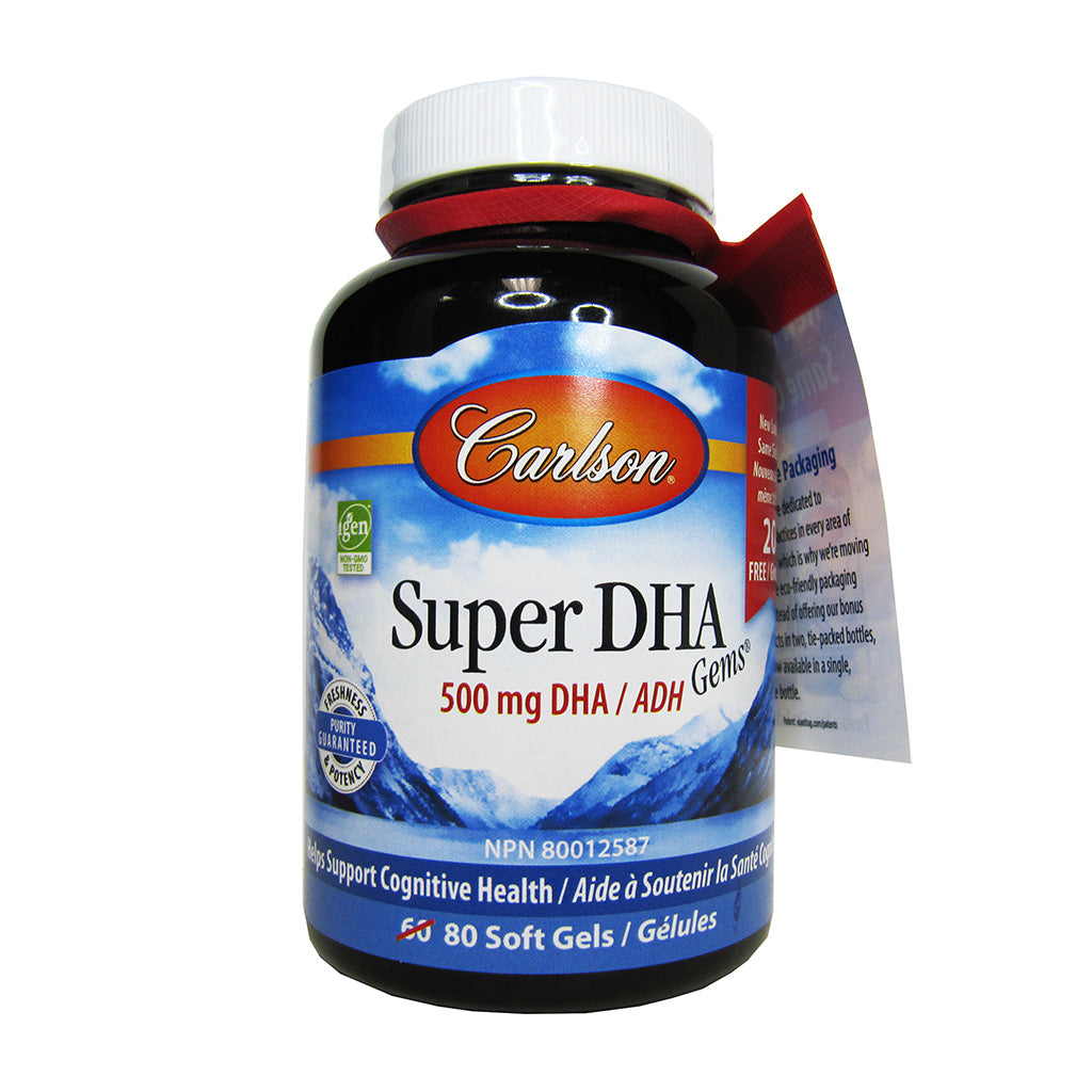 Carlson - Super DHA Gems (500 mg DHA)