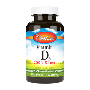 Carlson 2,500 IU Vitamin D3