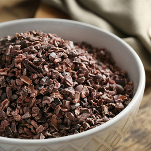 Cacao Nibs in Bowl