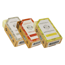 Crate 61 Organics soap, previous packaging style