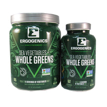 Ergogenics Sea Vegetables & Whole Greens, powders