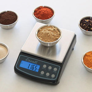 Escali L600 High Precision Counting Scale in use