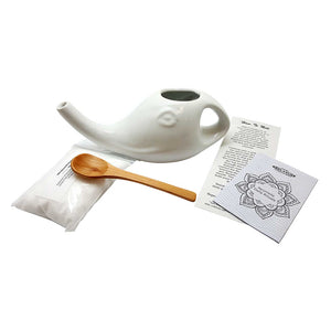 Contents of Estie The Elephant Neti Pot