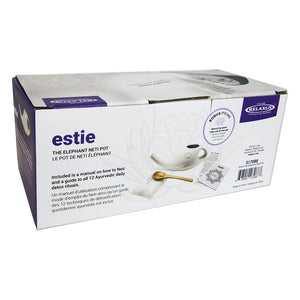 Estie The Elephant Neti Pot box