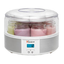 Front view of Euro Cuisine Digital Automatic Yogurt Maker YMX650 in use