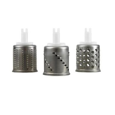 All 3 Ankarsrum Assistent Replacement Vegetable Cutter Drums