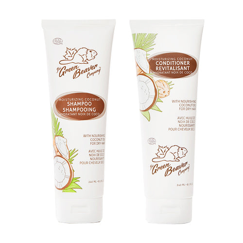 Green Beaver Moisturizing Coconut Shampoo & Conditioner