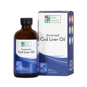 Blue Ice Fermented Cod Liver Oil, Oslo Orange flavour