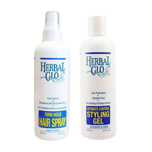 Herbal Glo - Hair Styling Spray or Gel
