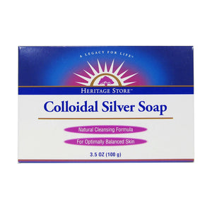 Heritage Store Colloidal Silver Soap