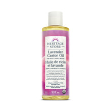 Heritage Store Lavender Castor Oil, 237ml