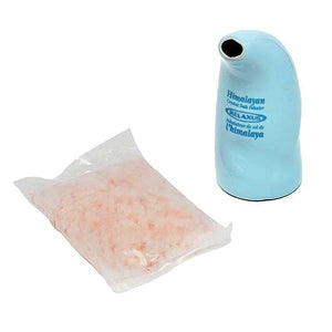 Himalayan Salt Refill Pack, beside Inhaler