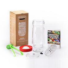 contents of Kefirko Veggie Fermenter box
