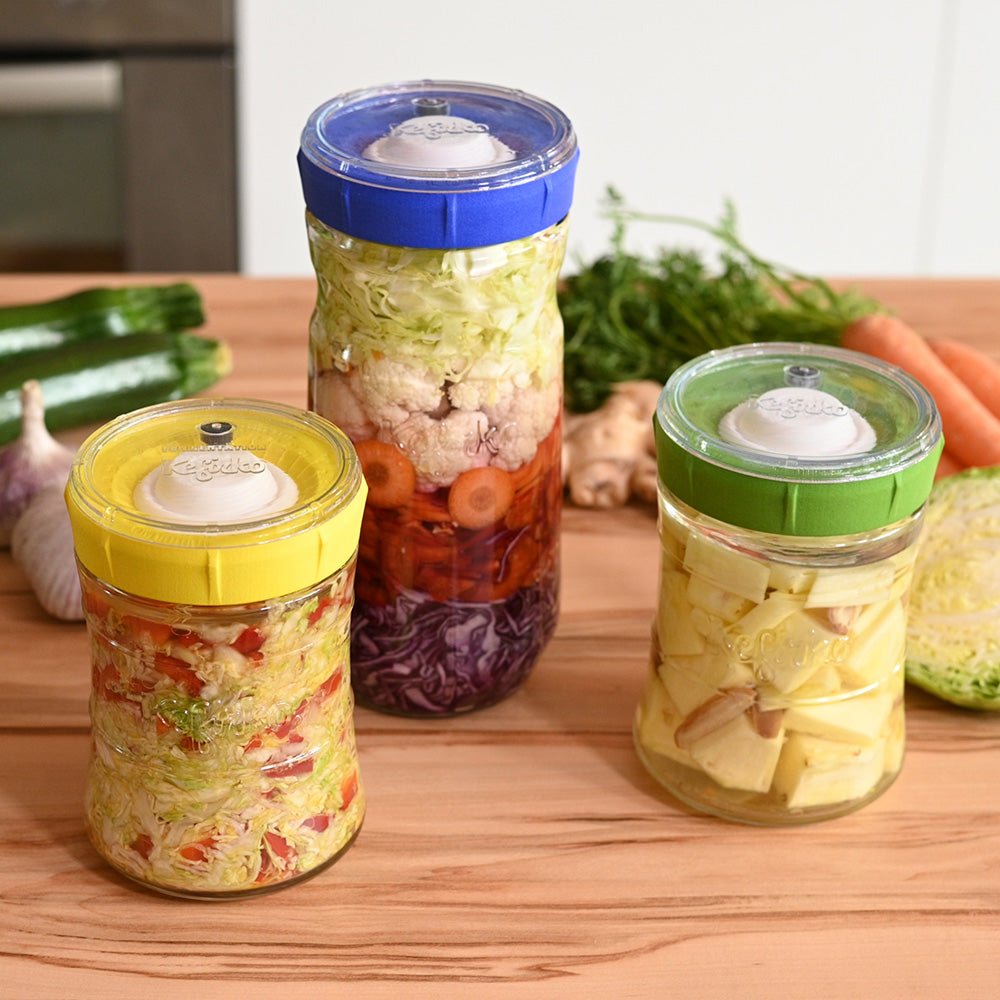 Kefirko - Veggie Fermenter (All-in-One Fermentation Jars) – AvivaHealth.com