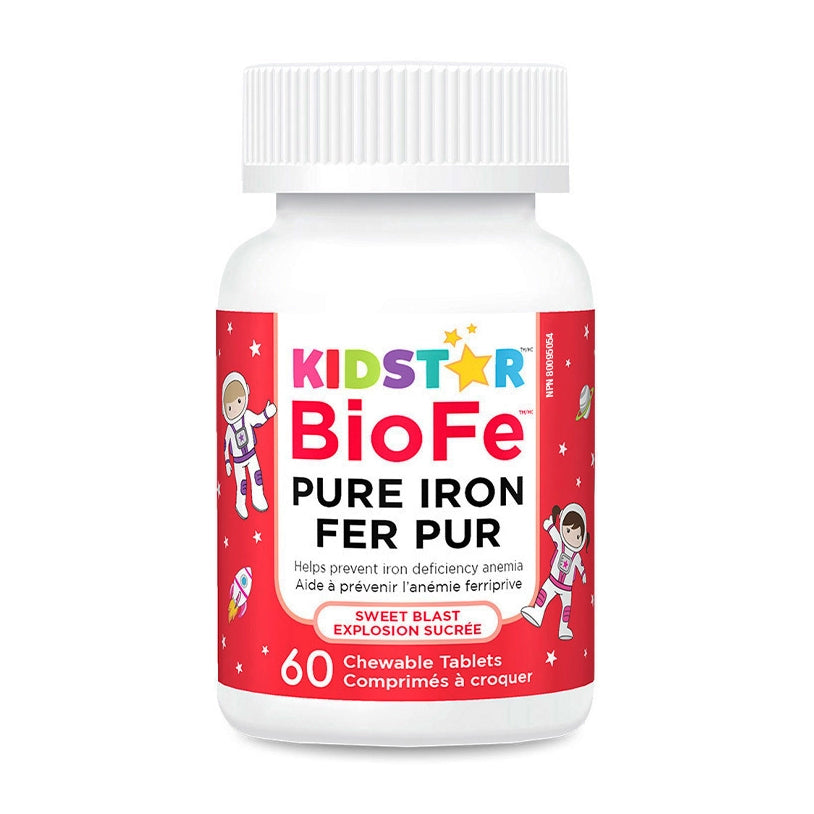 KidStar BioFe Pure Iron Chewable Tablets