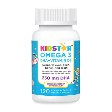 KidStar Nutrients - Omega 3 DHA + Vitamin D3