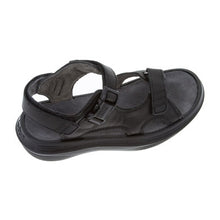 outer side of kybun Pado sandal in Black