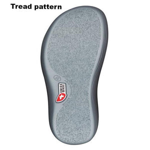 Bottom of kybun Special Sandal Sole, shown in Gray