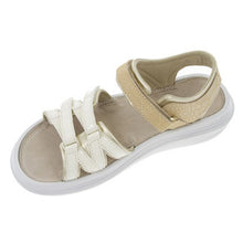 kybun Tessin sandal in Beige, top inside view