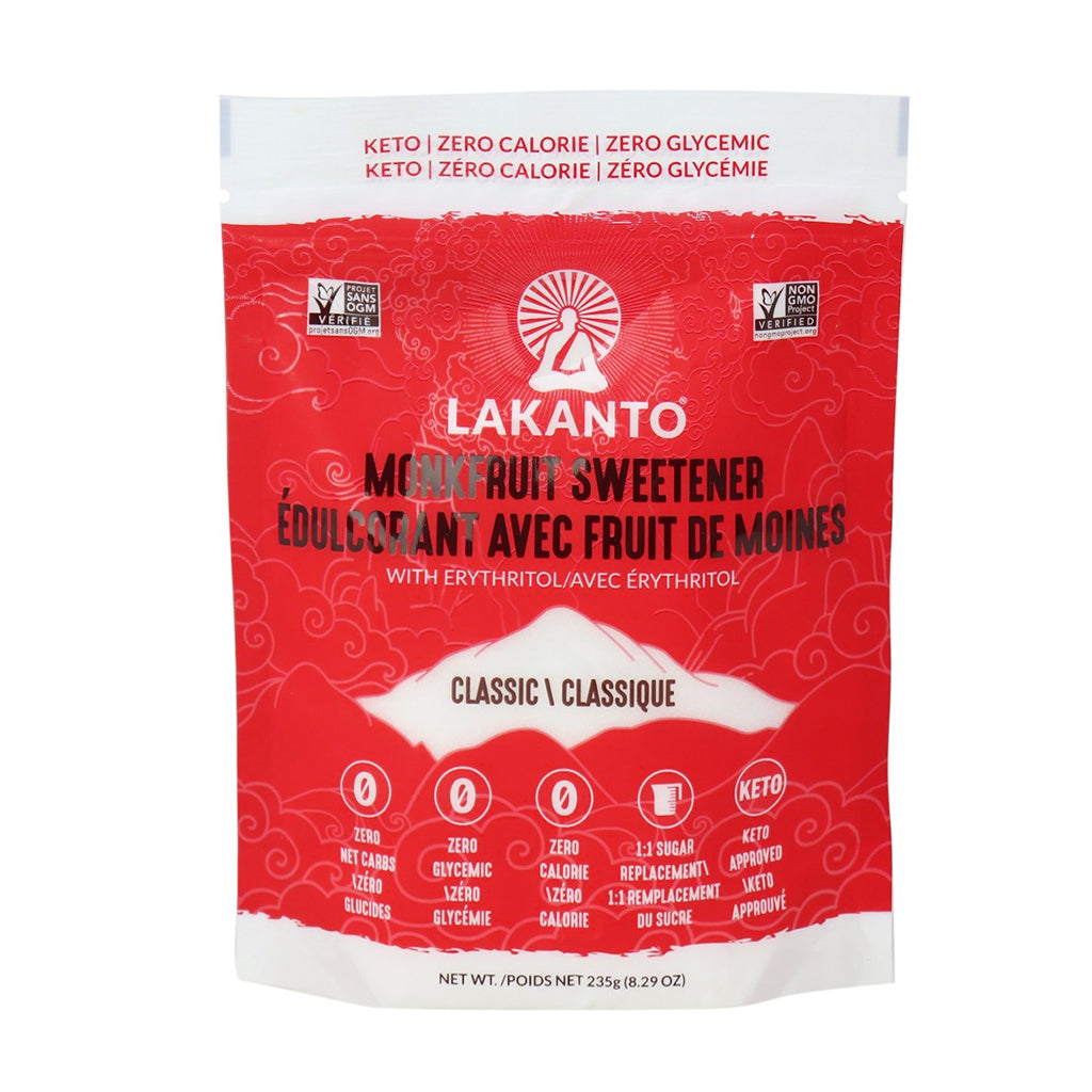 Lakanto Monk Fruit Natural Sweetener, Classic White