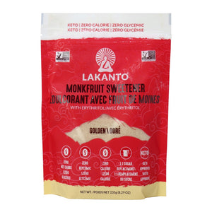 Lakanto Monk Fruit Natural Sweetener, Golden