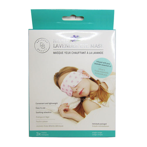 Relaxus - Heated Lavender Eye Mask