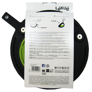 Back of Lekue Trivet, showing directions