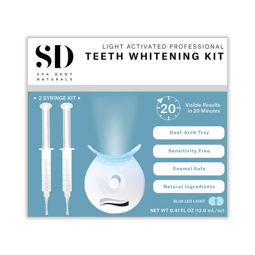 SD Naturals Light Activated Teeth Whitening Kit