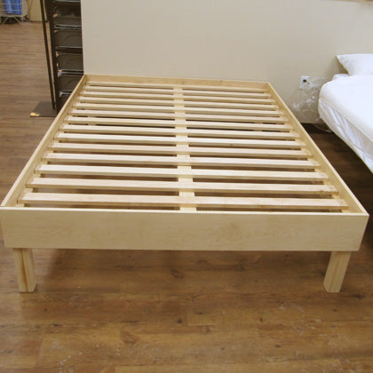 Aviva - Unfinished Solid Maple Bed Platform