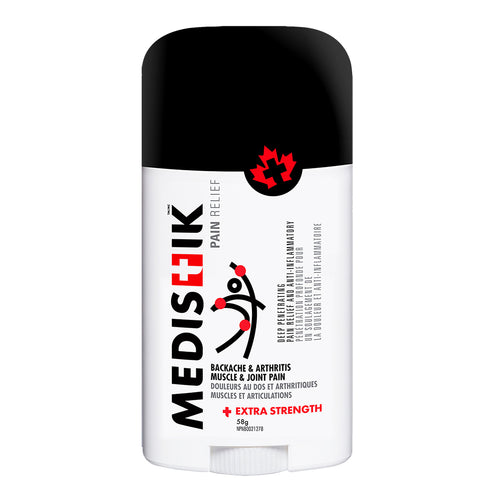 Medistik Extra Strength Dual Action stick, new label style
