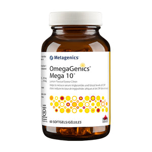Metagenics OmegaGenics Mega 10, 60 capsule bottle