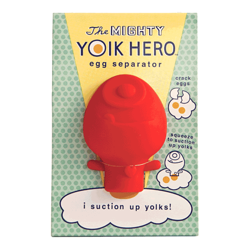 The Mighty Yolk Hero Egg Separator, in Package