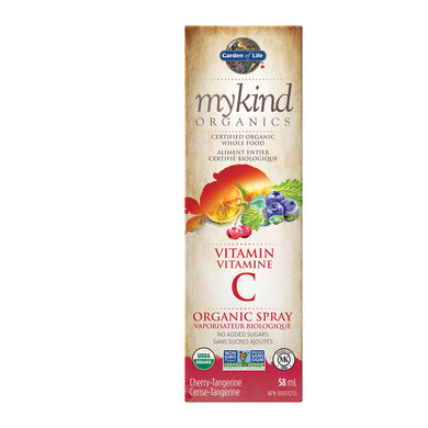 mykind Organics Vitamin C Spray, Cherry-Tangerine Flavour 