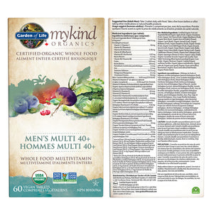 mykind Organics Men's Multi 40 plus