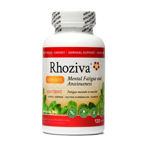 Nanton Nutraceuticals Rhoziva, 120 capsule bottle