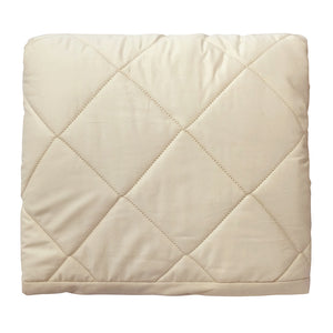 Natura - Organic Wool-Filled Fitted Mattress Pad