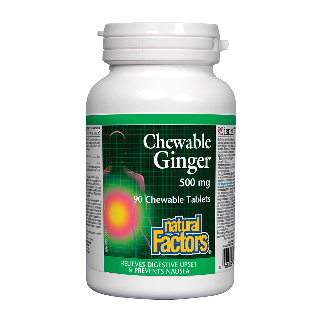 Natural Factors - Chewable Ginger