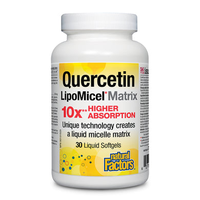Natural Factors - Quercetin LipoMicel Matrix