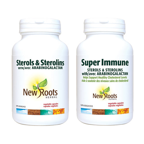 New Roots Herbal - Sterols & Sterolins with Arabinogalactan (Larch Tree ...