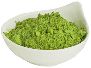 a dish of Moringa powder