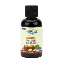 NOW Better Stevia, 60ml Hazelnut Flavour