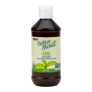 NOW Organic Better Stevia, Original Flavour, 237ml Liquid