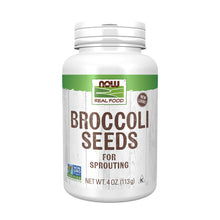 Bottle of NOW Broccoli Seeds for Sprouting