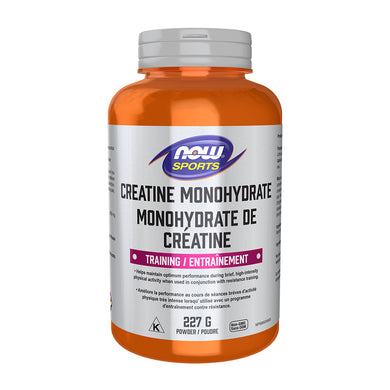 NOW Sports Creatine Monohydrate, 227g jar