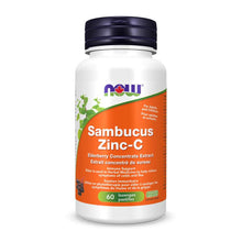 NOW Sambucus Elder Zinc-C Lozenges