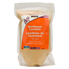 454g Bag of NOW Sunflower Lecithin Powder
