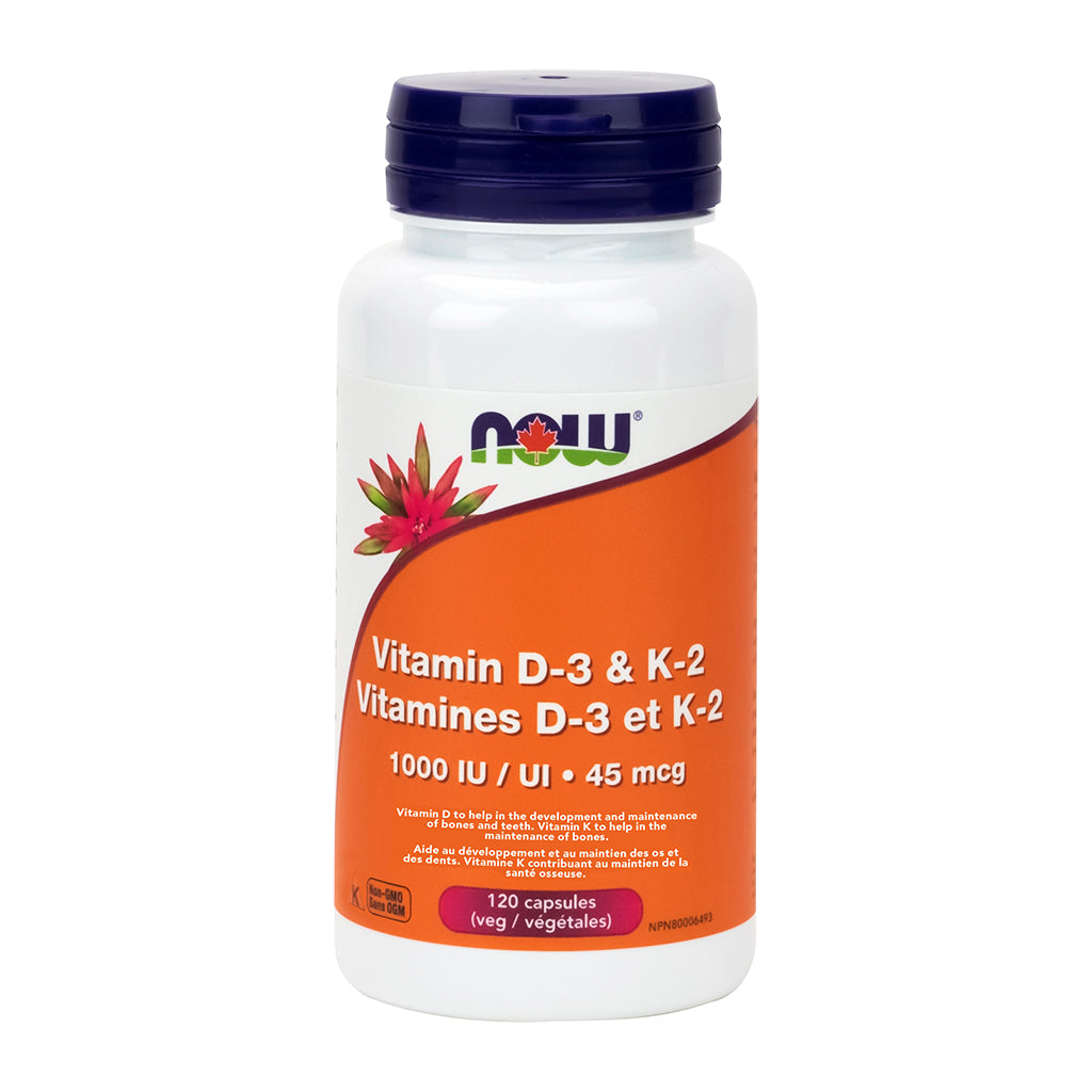 NOW - Vitamin D-3 & K-2
